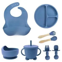 SET ALIMENTACION AZUL 8 PZ