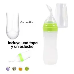 BOTELLA ALIMENTACIÓN VERDE