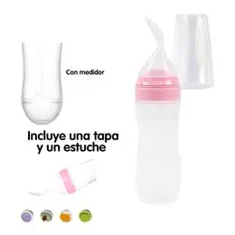 BOTELLA ALIMENTACIÓN ROSADA