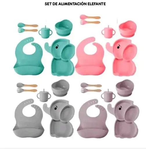 SET ALIMENTACIÓN ELEFANTE 6PZ